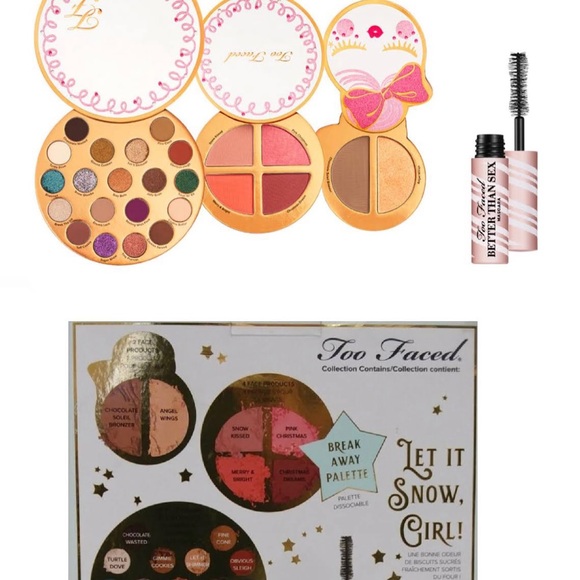 Too Faced Let It Snow, Girl Makeup Collection- NIB - Picture 5 of 8